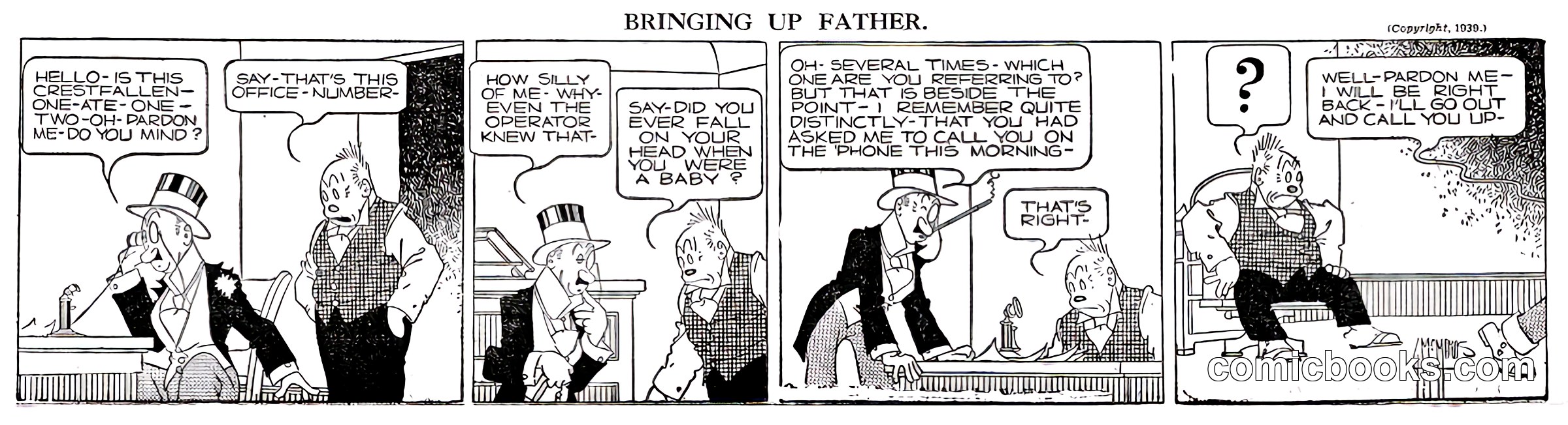 Bringing Up Father — buf390407