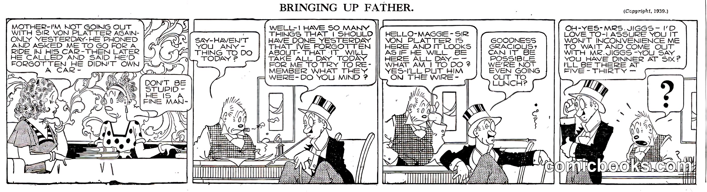 Bringing Up Father — buf390408