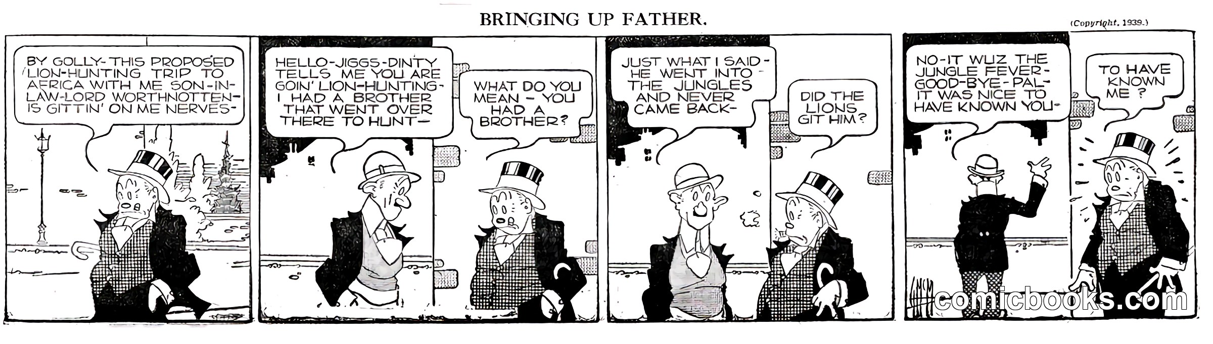 Bringing Up Father — buf390902