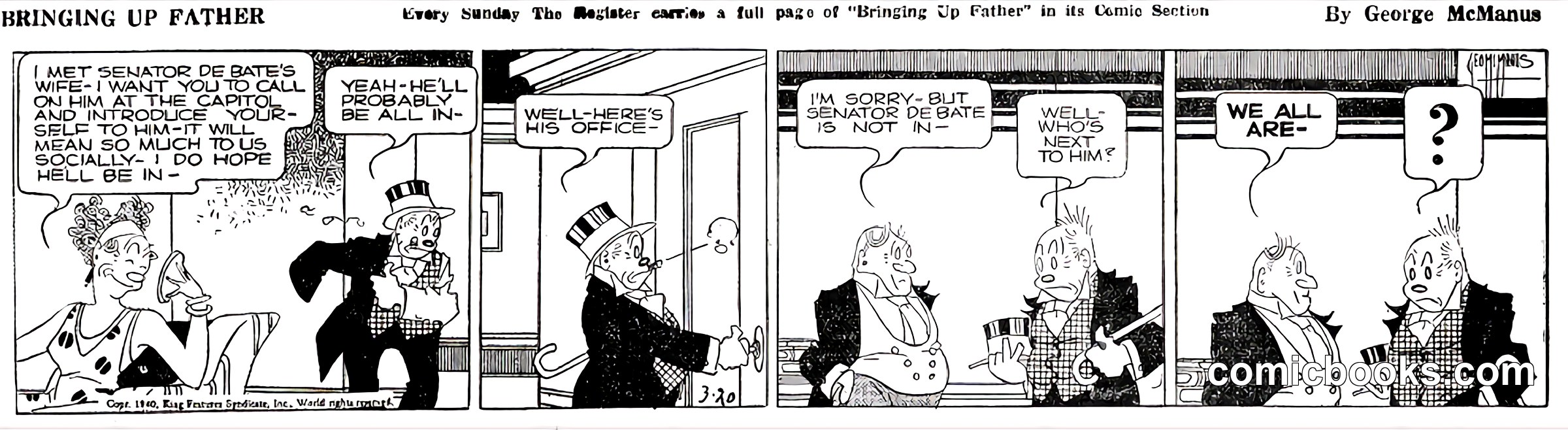 Bringing Up Father — buf400320
