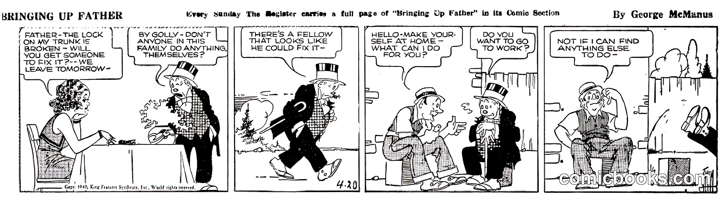 Bringing Up Father — buf400420