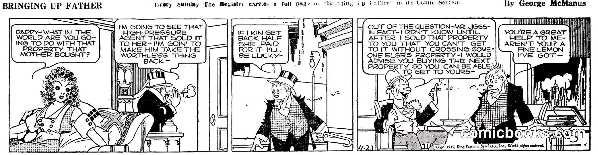 Bringing Up Father — buf401123