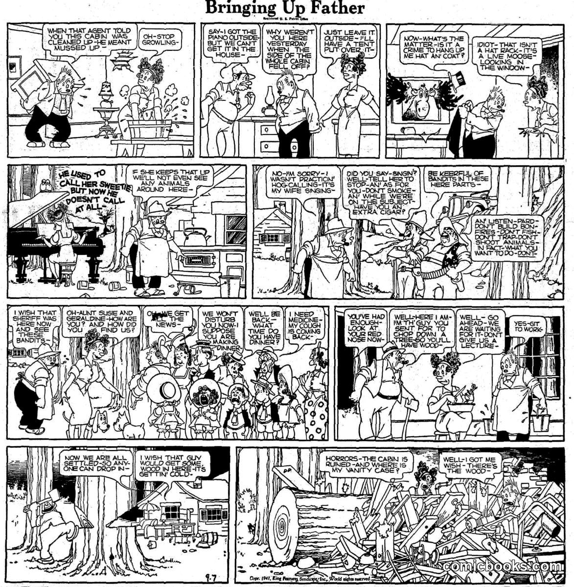Bringing Up Father — buf410906f