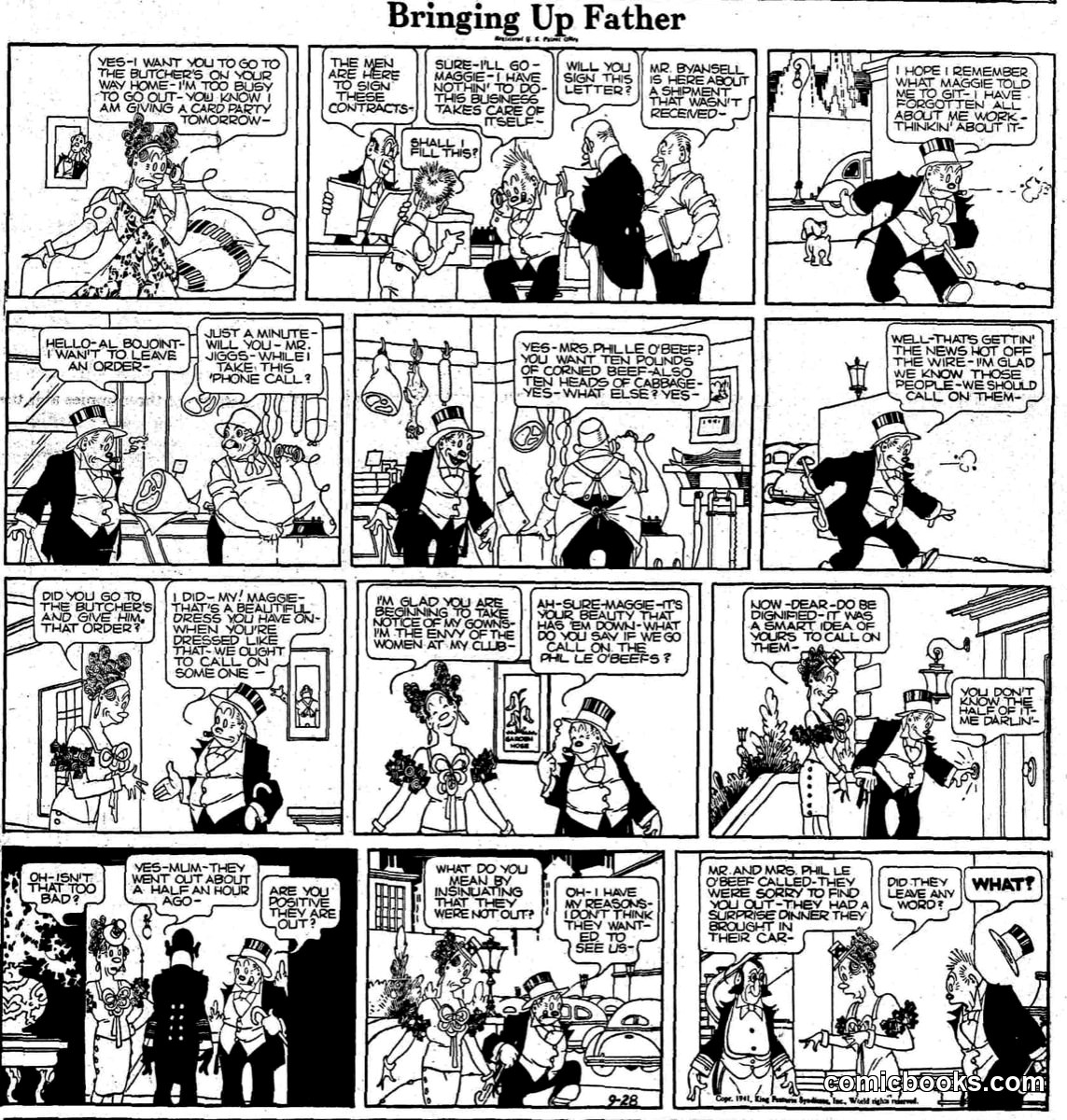 Bringing Up Father — buf410927f