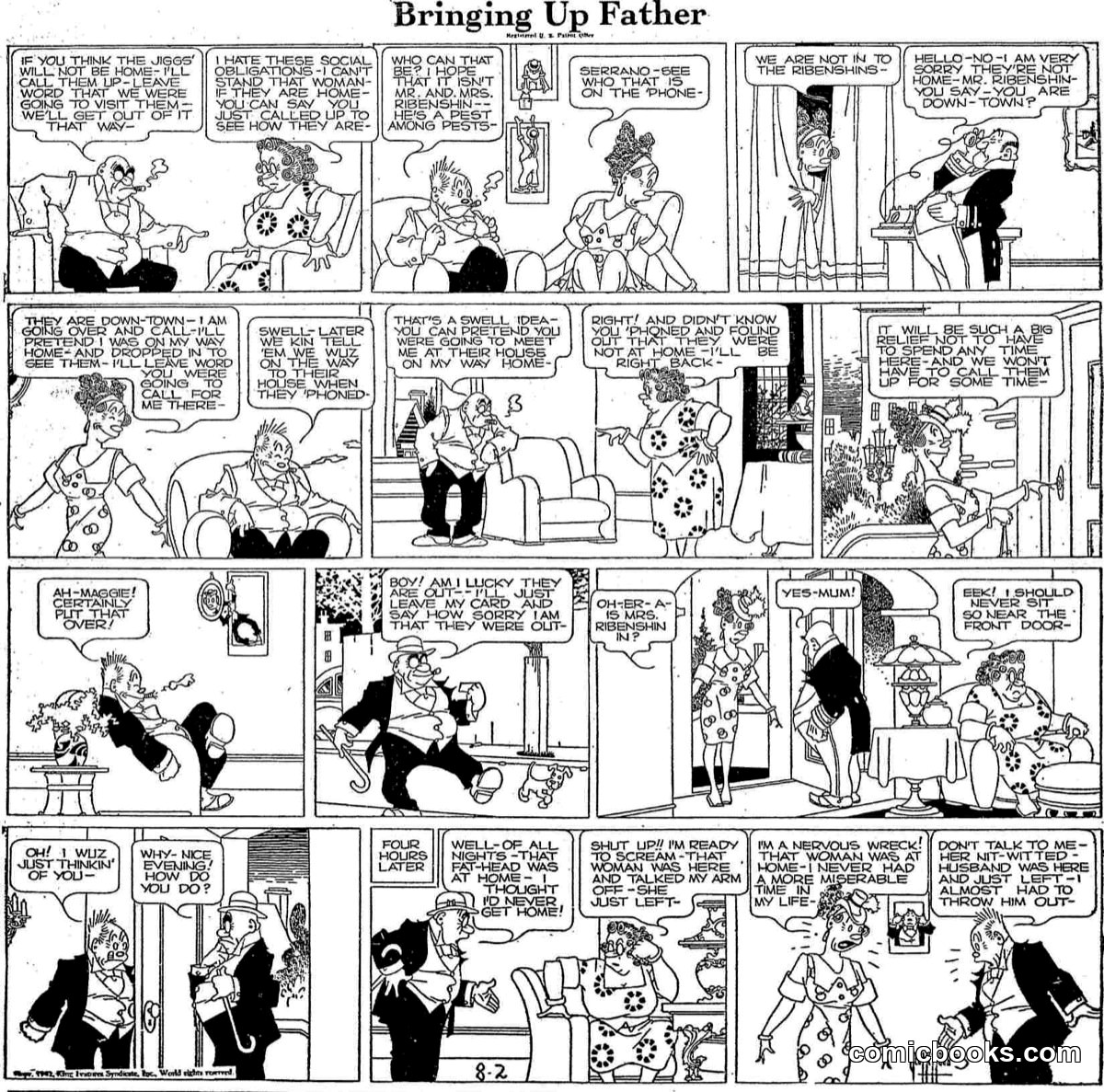 Bringing Up Father — buf420802f