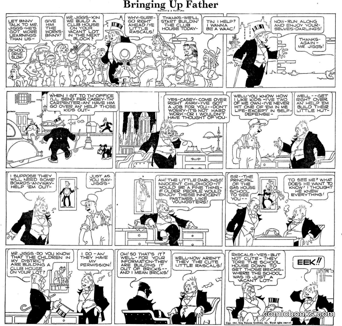 Bringing Up Father — buf430103f