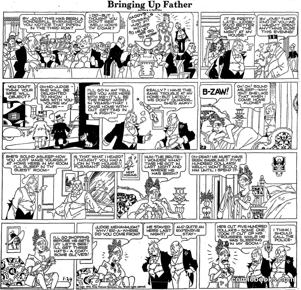 Bringing Up Father — buf430124f