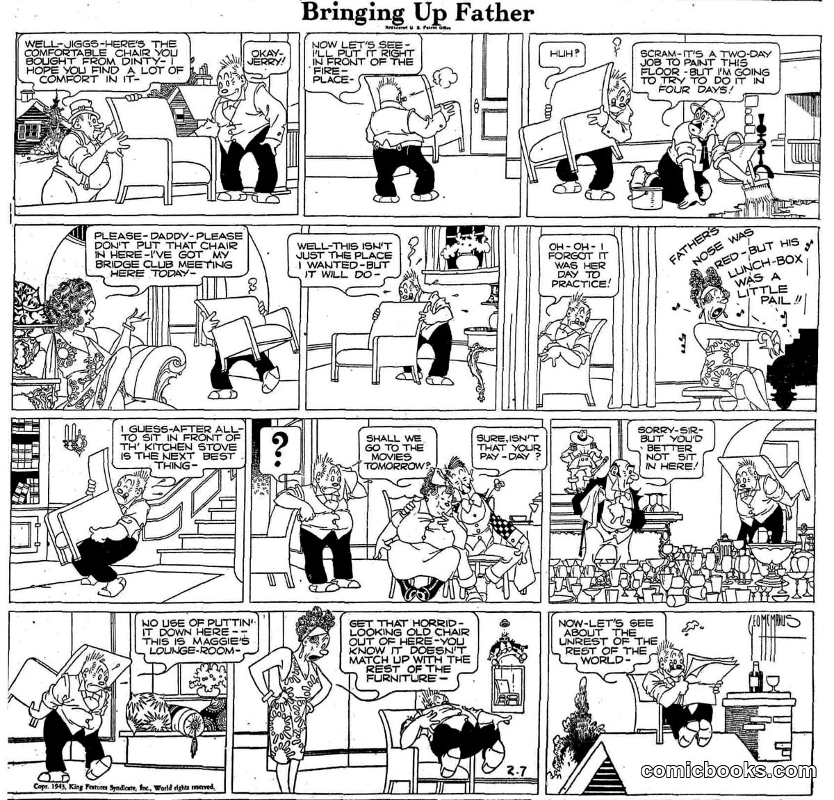 Bringing Up Father — buf430207f
