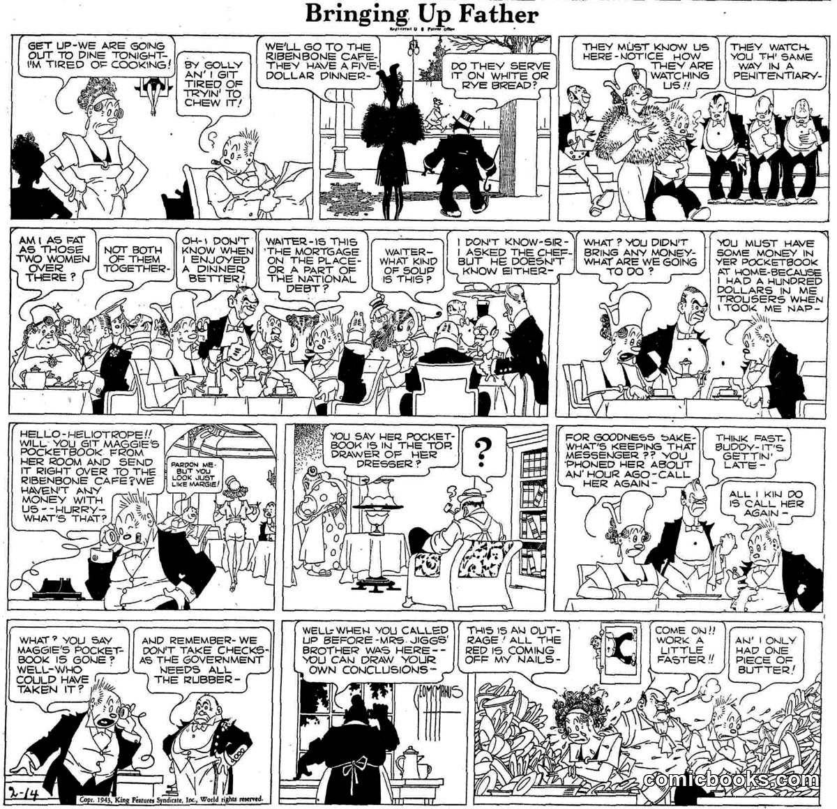 Bringing Up Father — buf430214f
