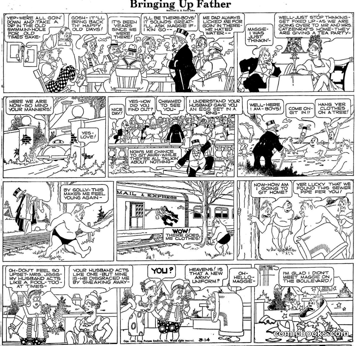 Bringing Up Father — buf430314f