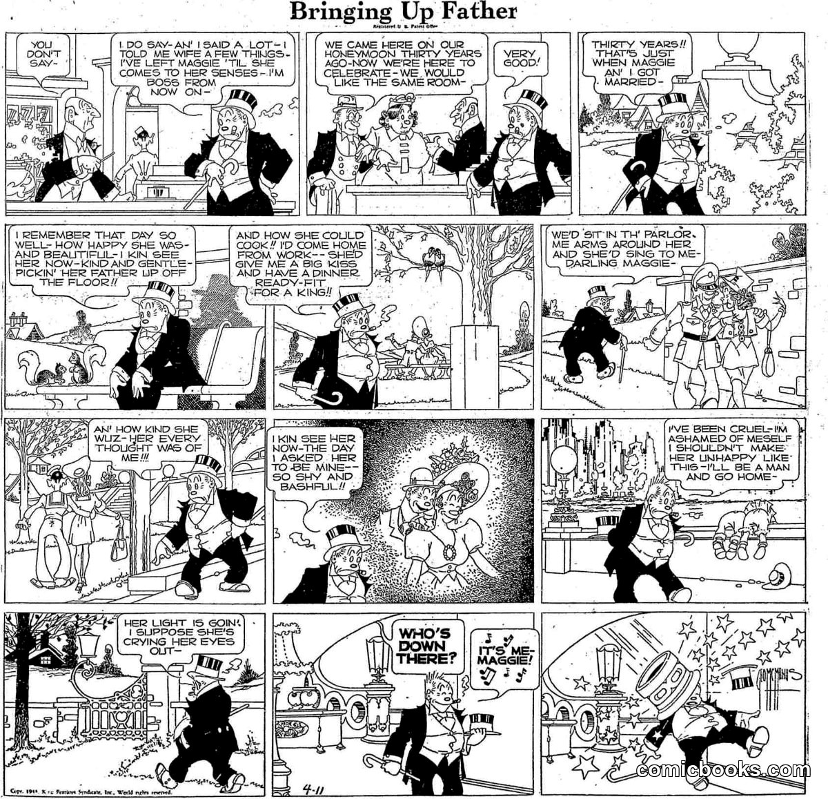 Bringing Up Father — buf430411f