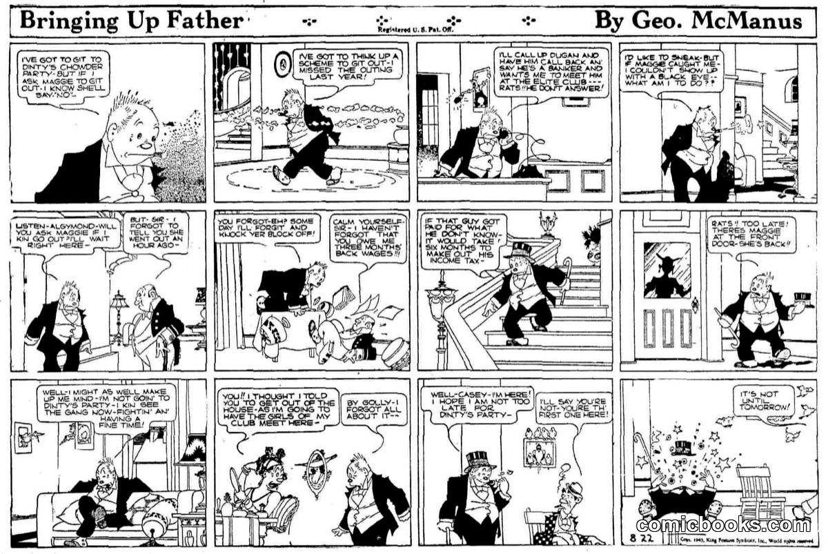 Bringing Up Father — buf430422f