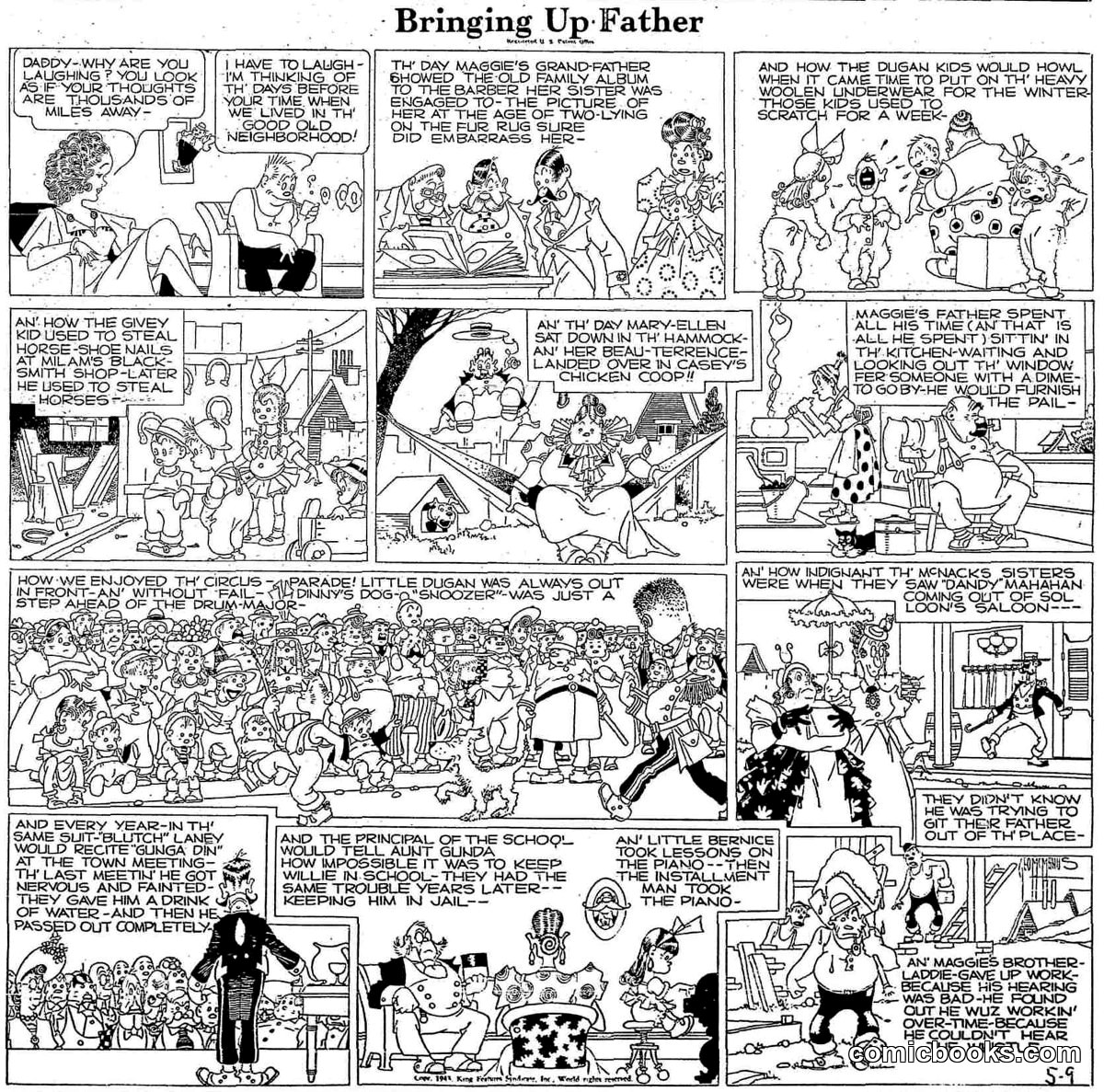 Bringing Up Father — buf430509f