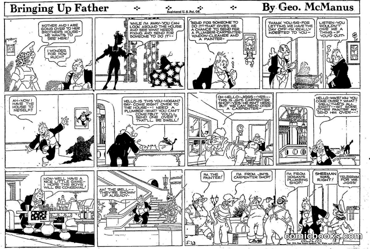 Bringing Up Father — buf430523f