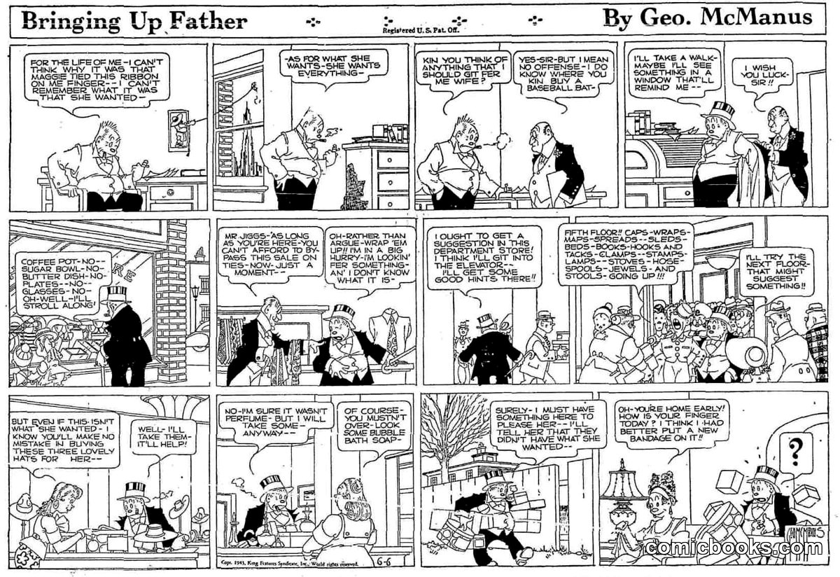 Bringing Up Father — buf430606f
