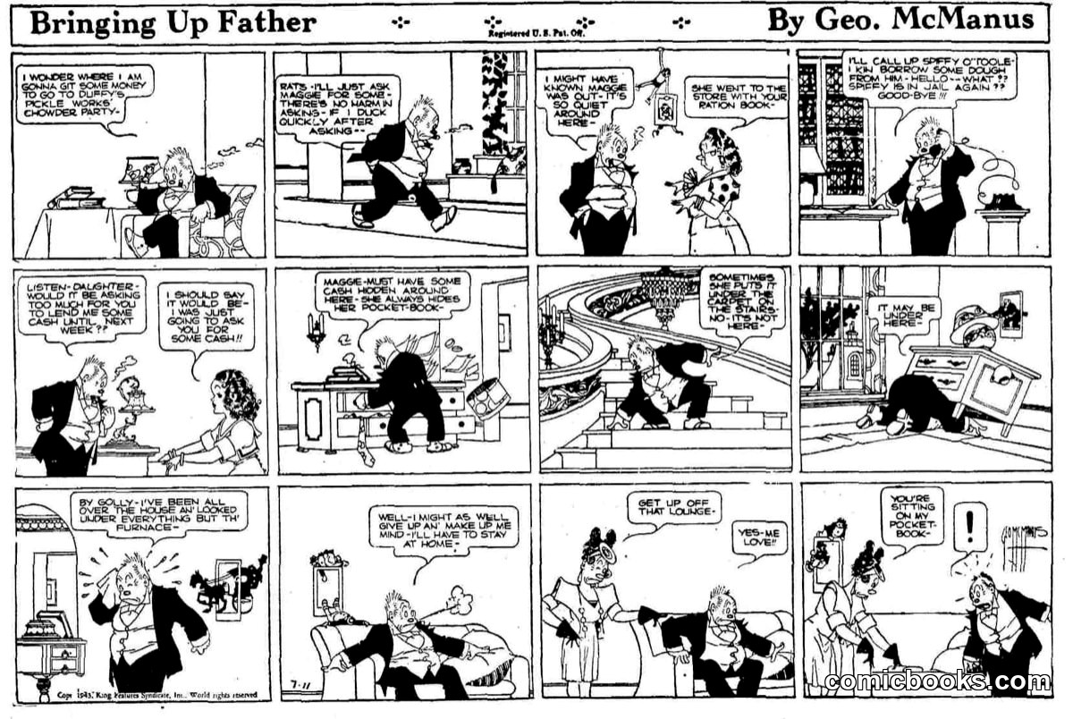 Bringing Up Father — buf430711f