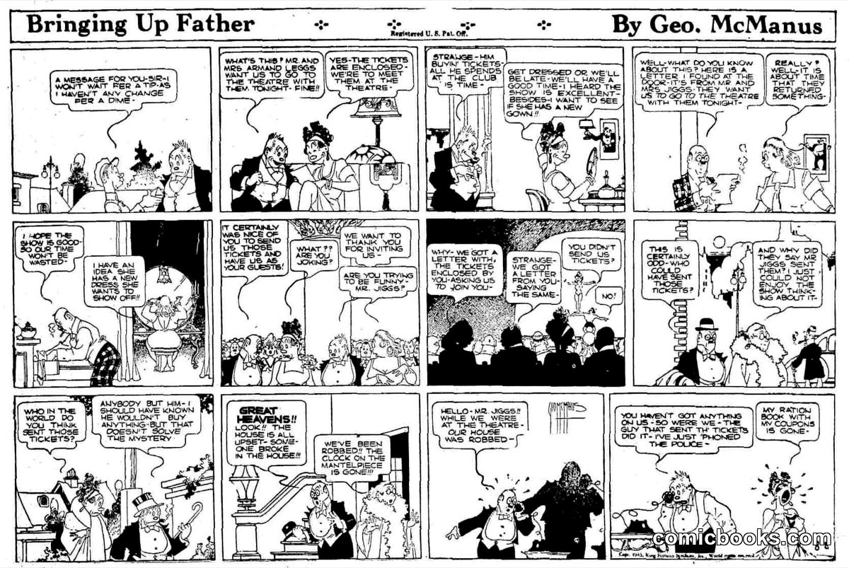 Bringing Up Father — buf430808f
