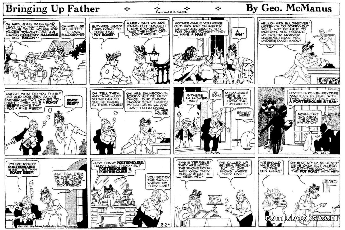 Bringing Up Father — buf430829f