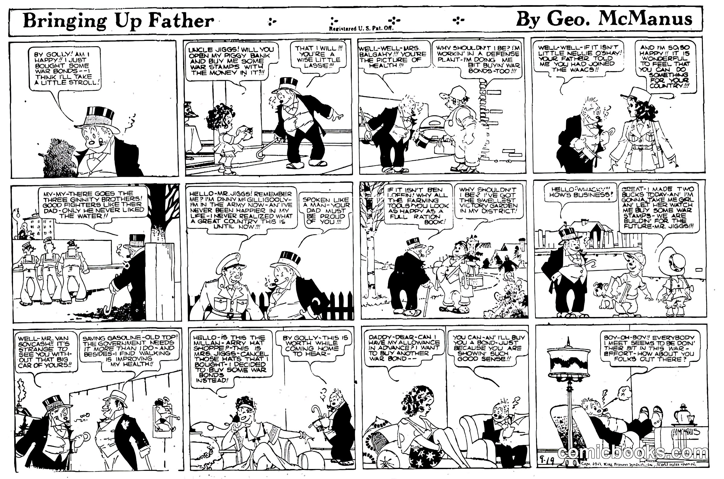 Bringing Up Father — buf430919f