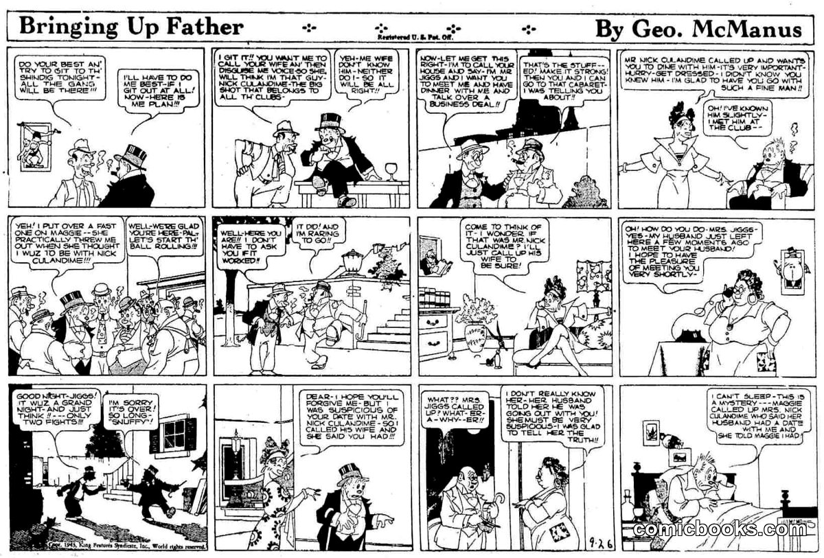 Bringing Up Father — buf430926f