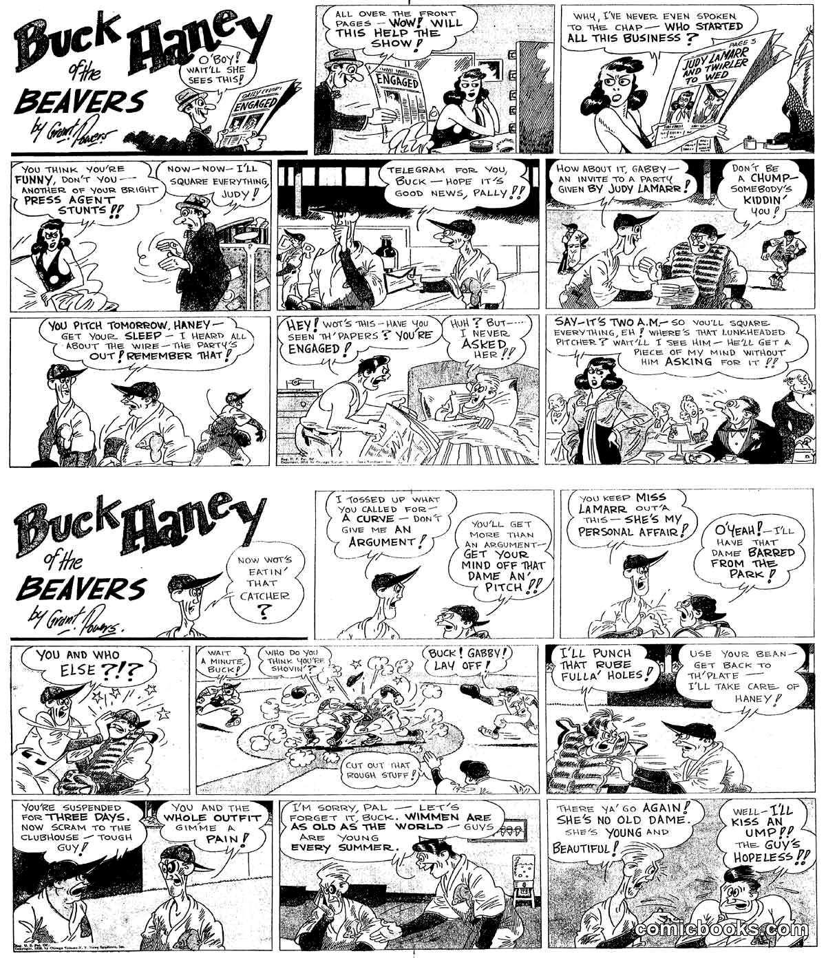 Buck Haney of the Beavers
