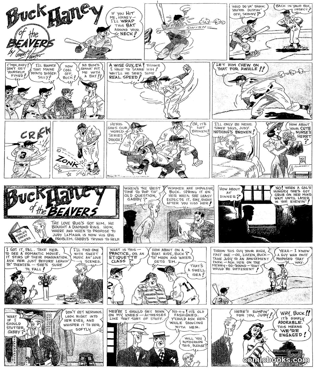 Buck Haney of the Beavers