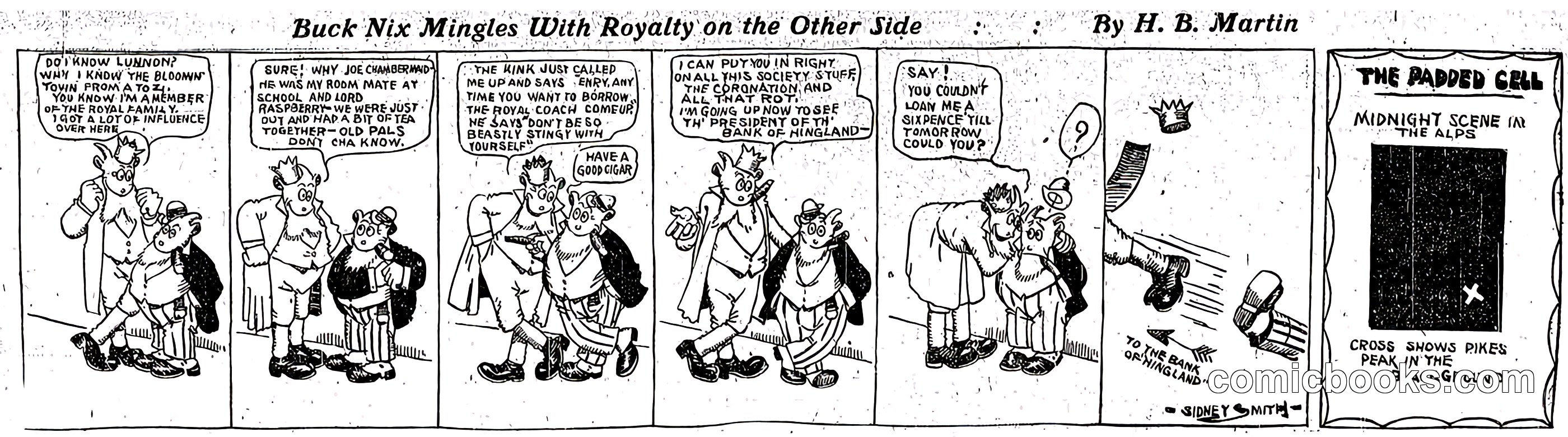 Buck Nix Mingles With Royalty on the Other Side