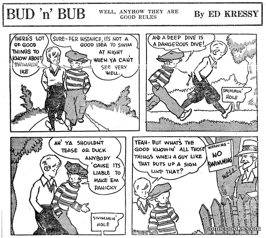 Bud 'n' Bub by Ed Kressy