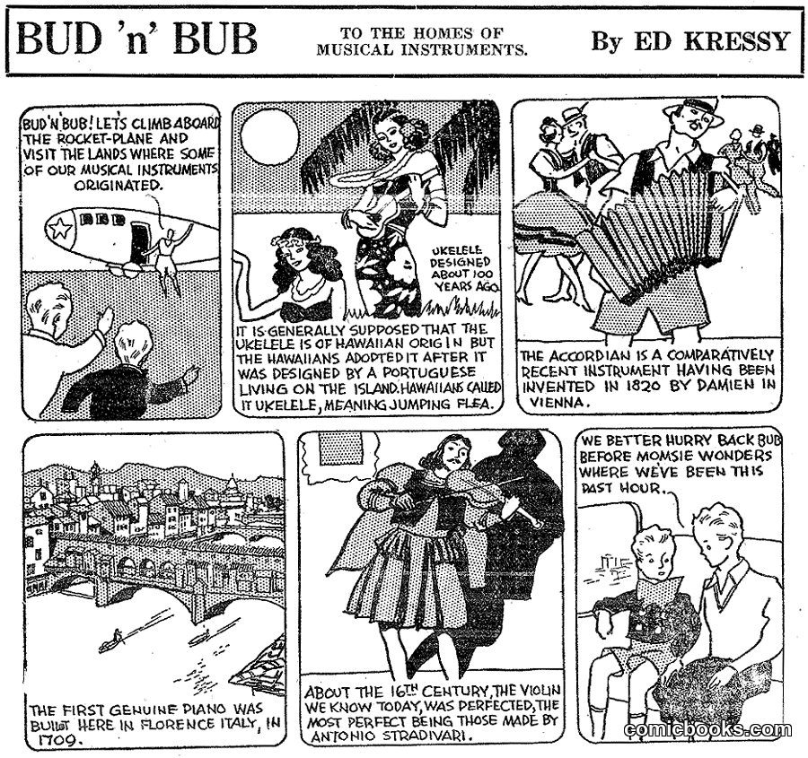 Bud 'n' Bub: To the Homes of Musical Instruments