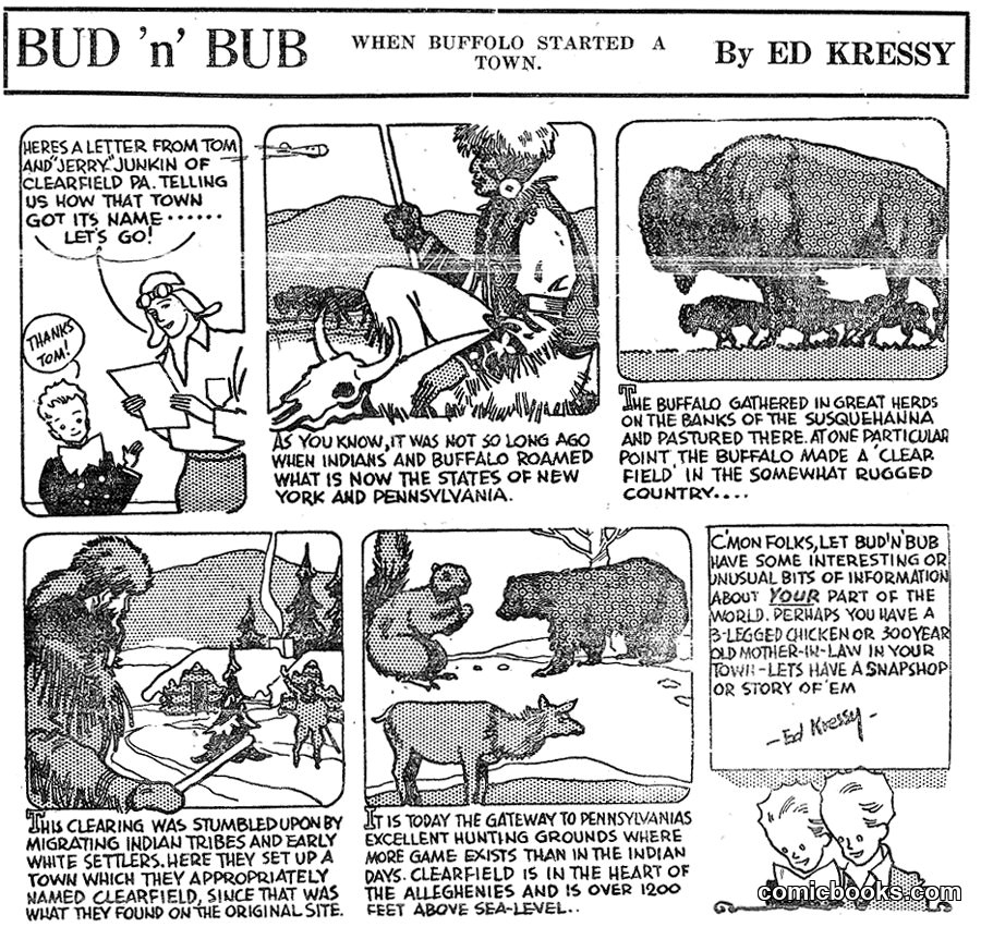 Bud 'n' Bub: When Buffalo Started a Town