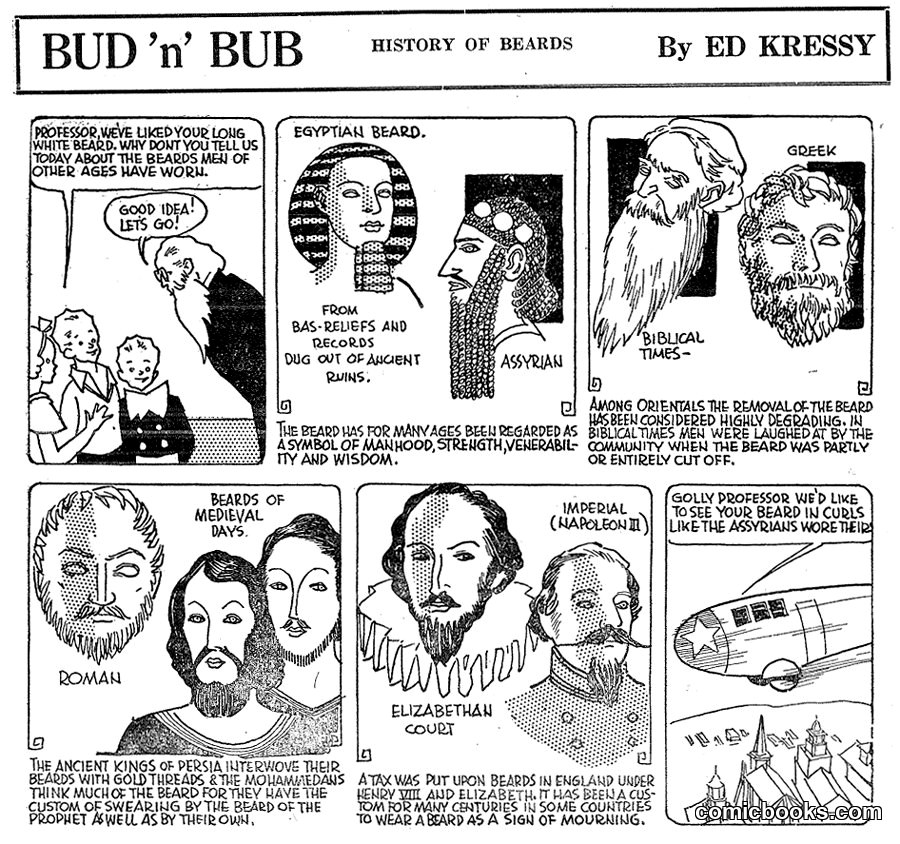Bud 'n' Bub: History of Beards