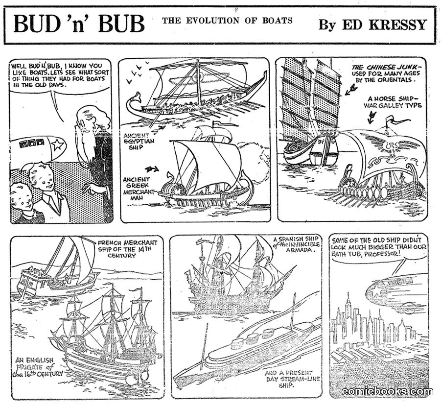 Bud 'n' Bub: The Evolution of Boats