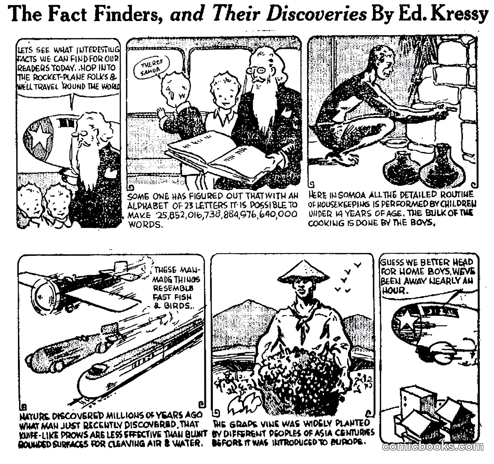 The Fact Finders, and Their Discoveries