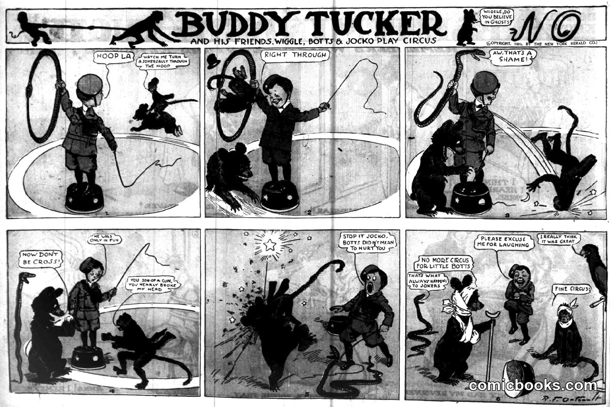 Buddy Tucker and His Friends: Wiggle, Botts & Jocko Play Circus