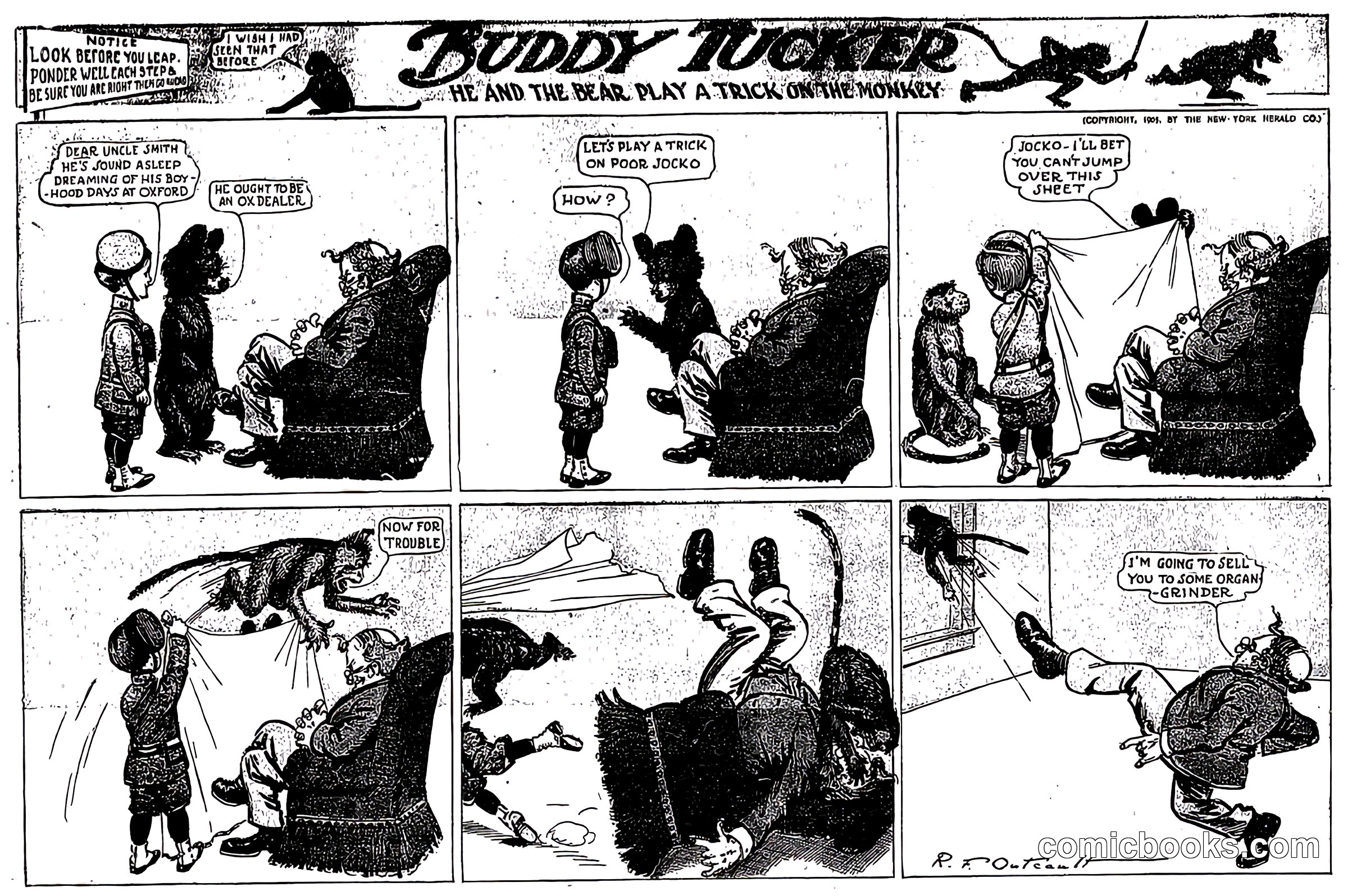 Buddy Tucker: He and the Bear, Play a Trick on the Monkey