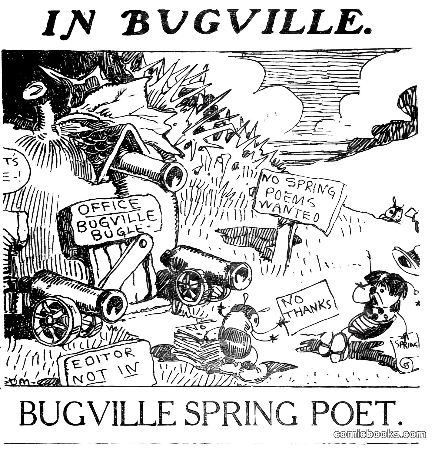 In Bugville: Bugville Spring Poet