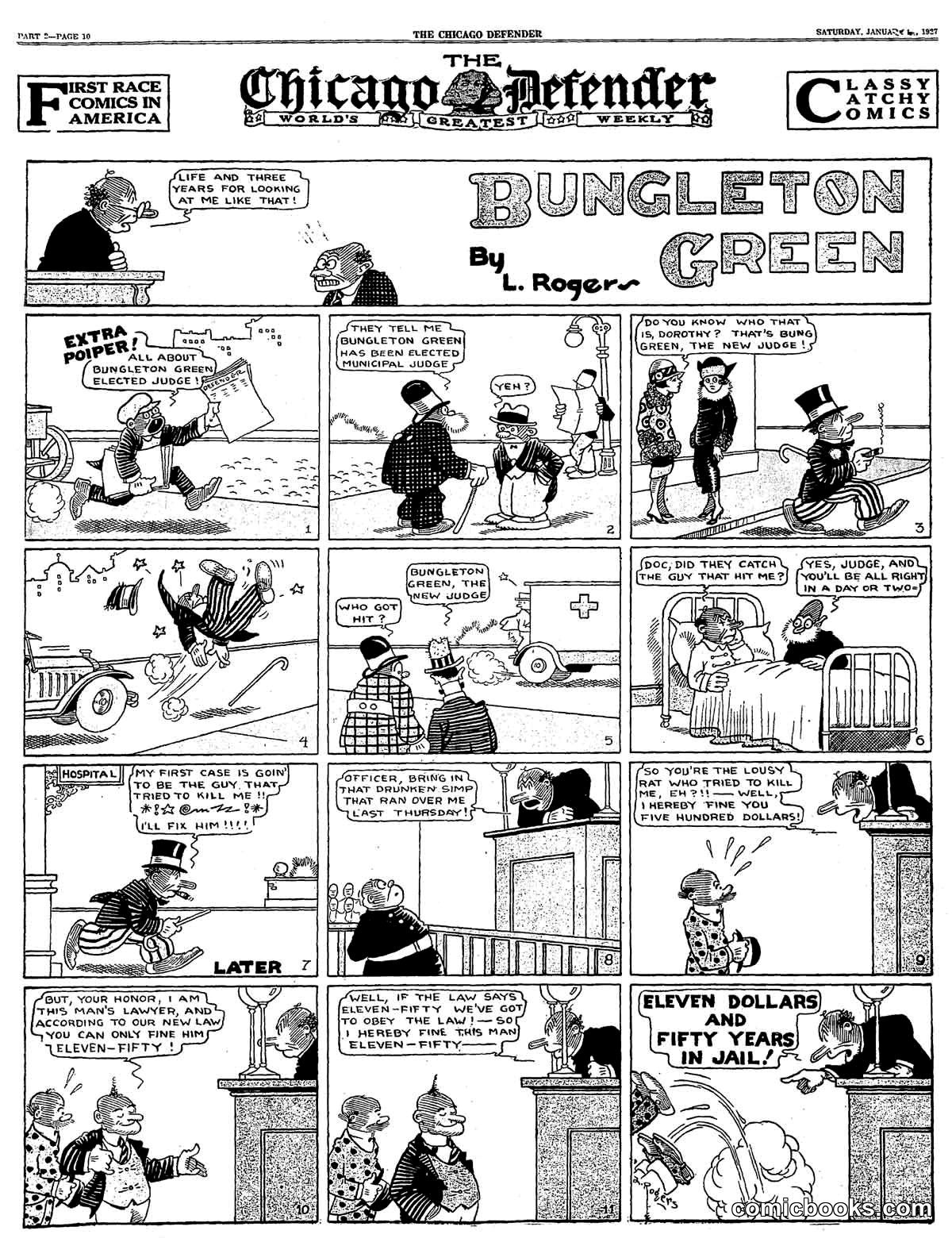 Bungleton Green by L. Rogers