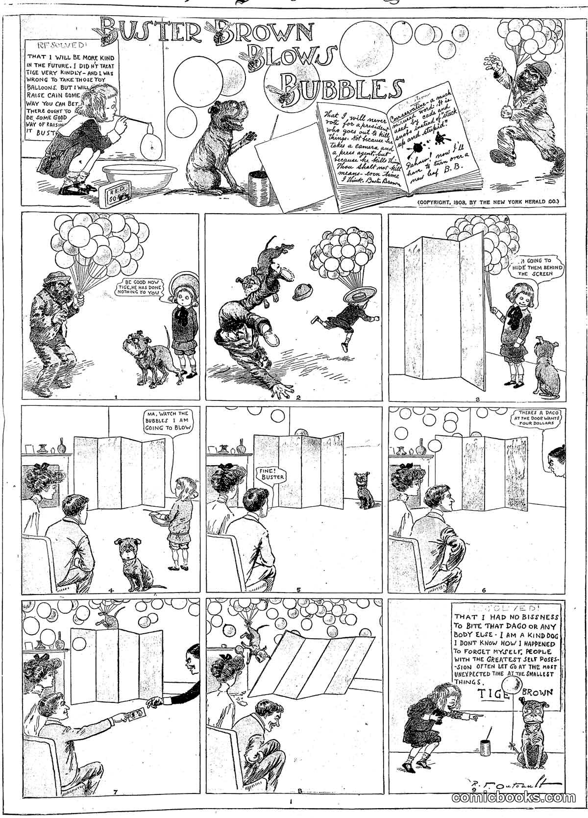 Buster Brown — 1903-07-12
