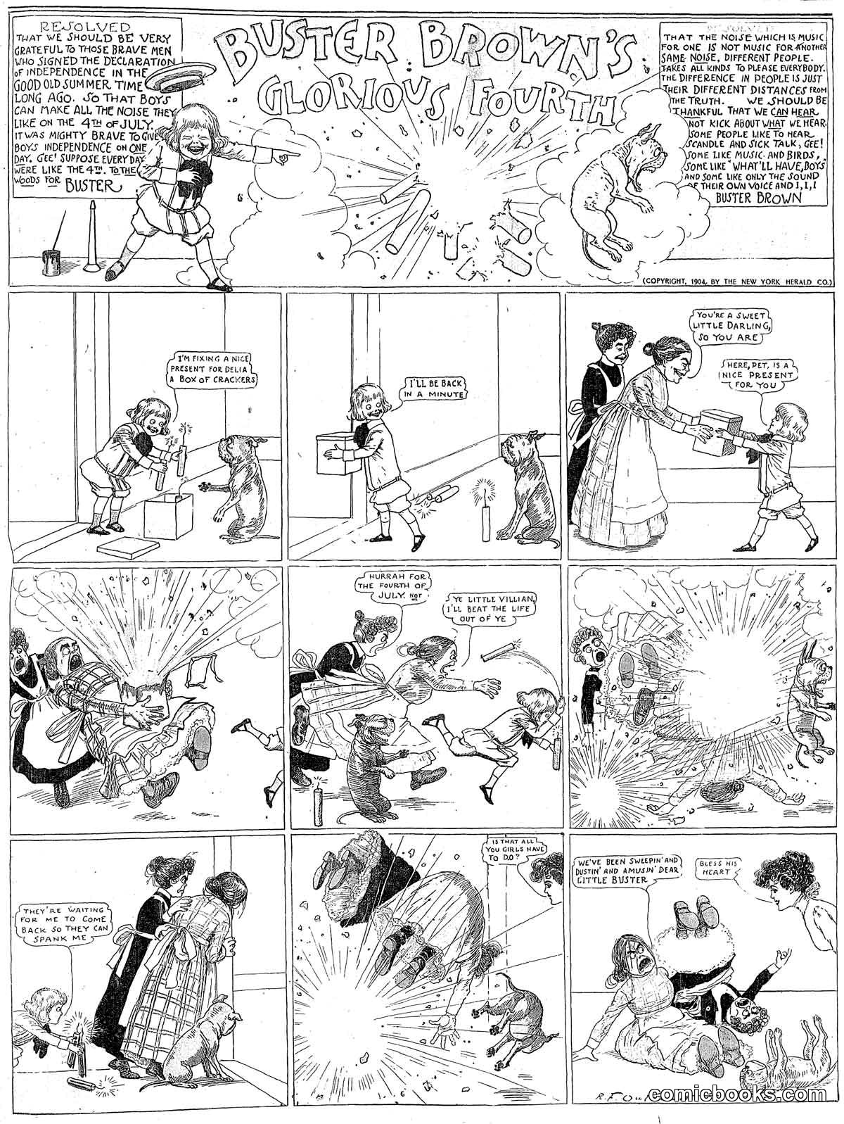 Buster Brown — 1904-07-03