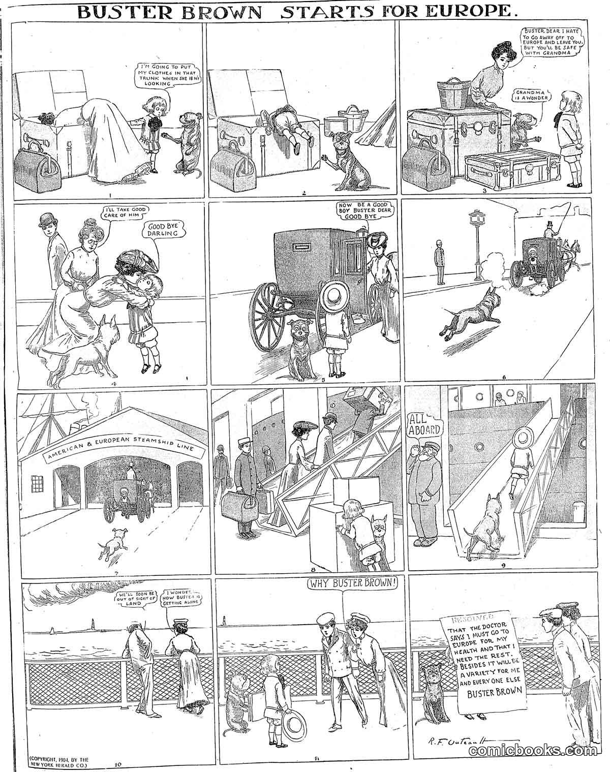 Buster Brown — 1904-08-07
