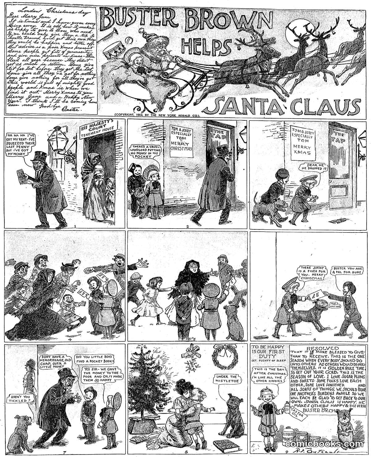 Buster Brown — 1904-12-25