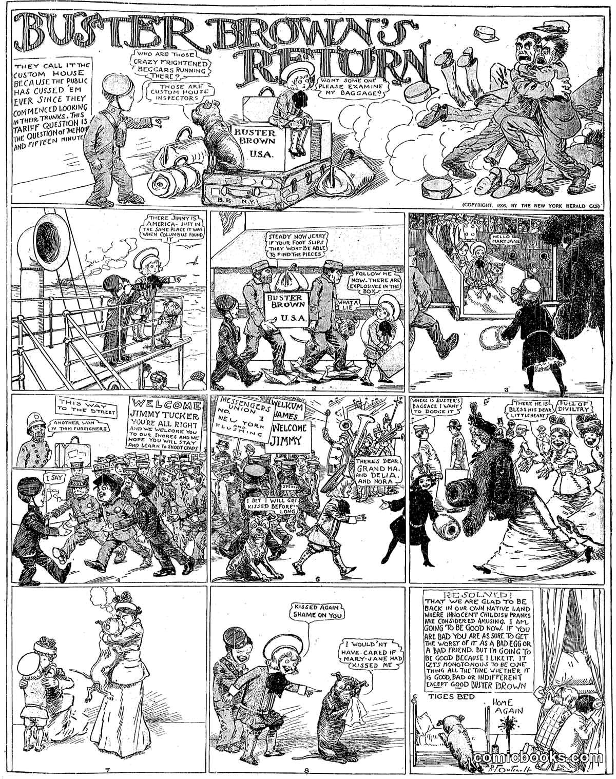 Buster Brown's Return