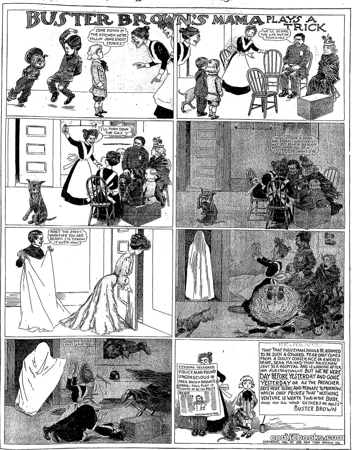 Buster Brown's Mama Plays a Trick