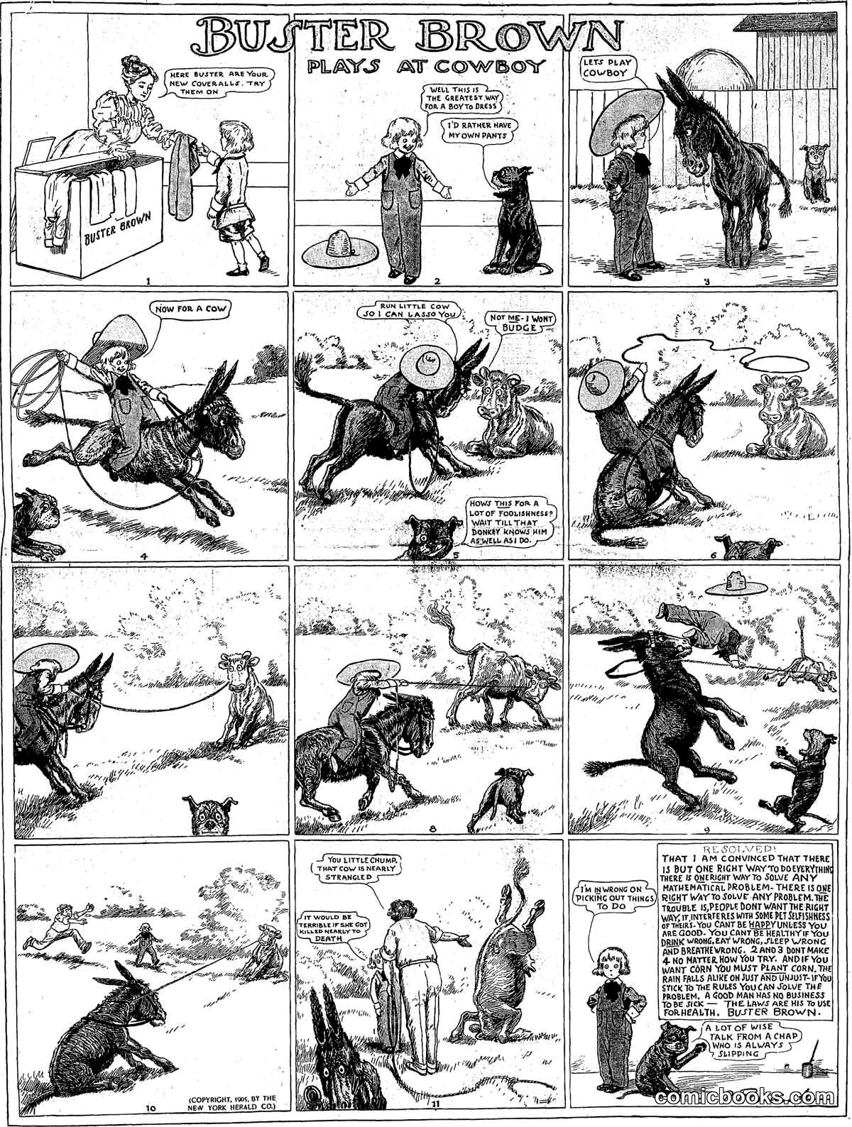 Buster Brown — 1905-07-30