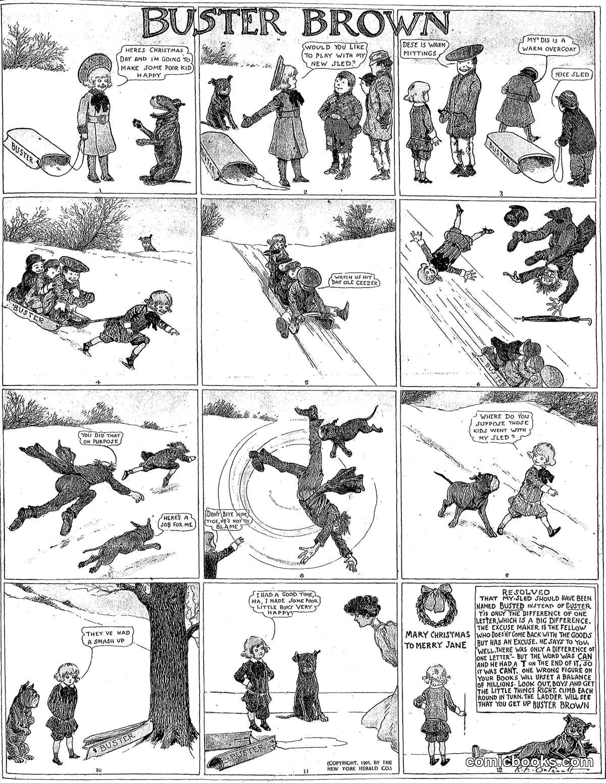 Buster Brown — 1905-12-24
