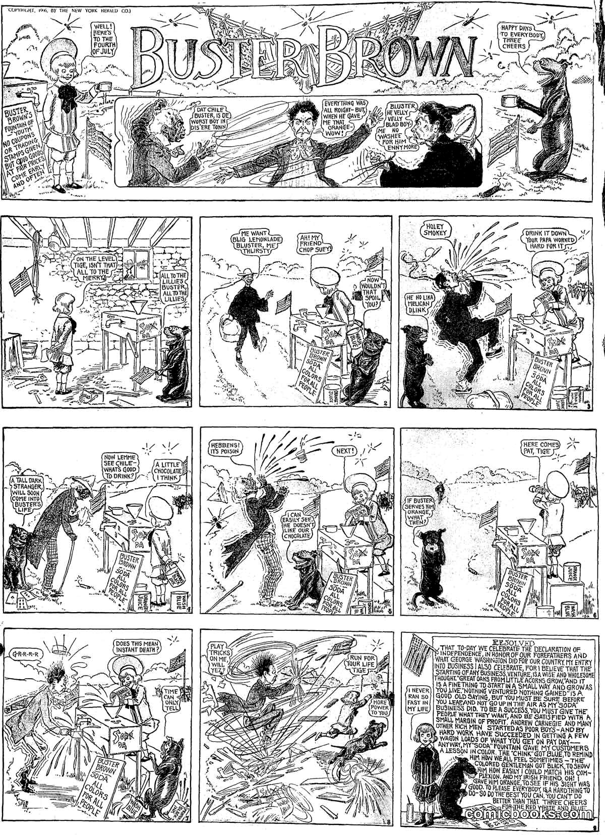 Buster Brown — 1906-07-01