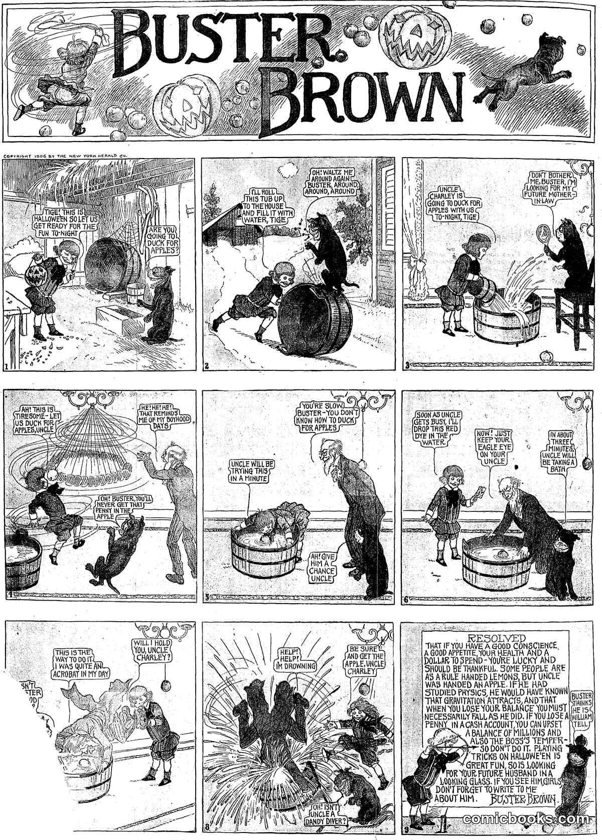Buster Brown — 1906-10-28