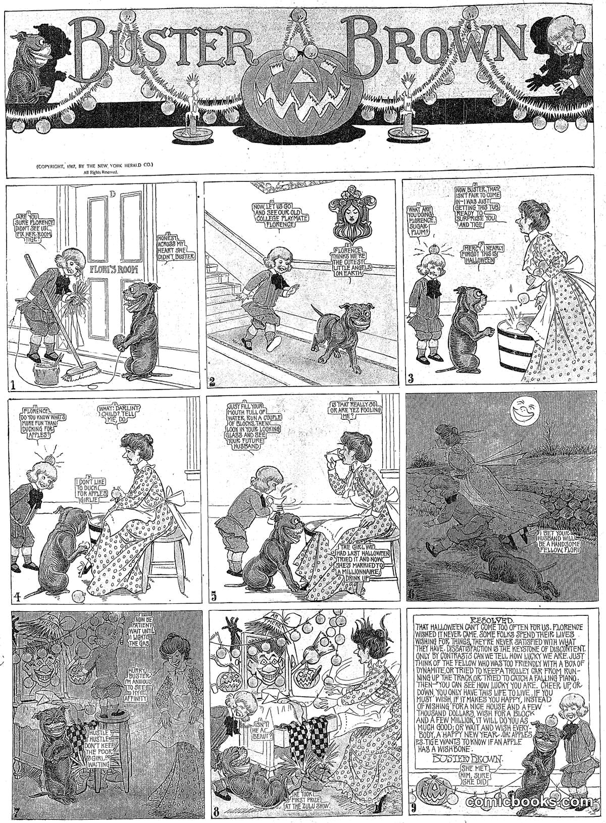 Buster Brown — 1907-10-27