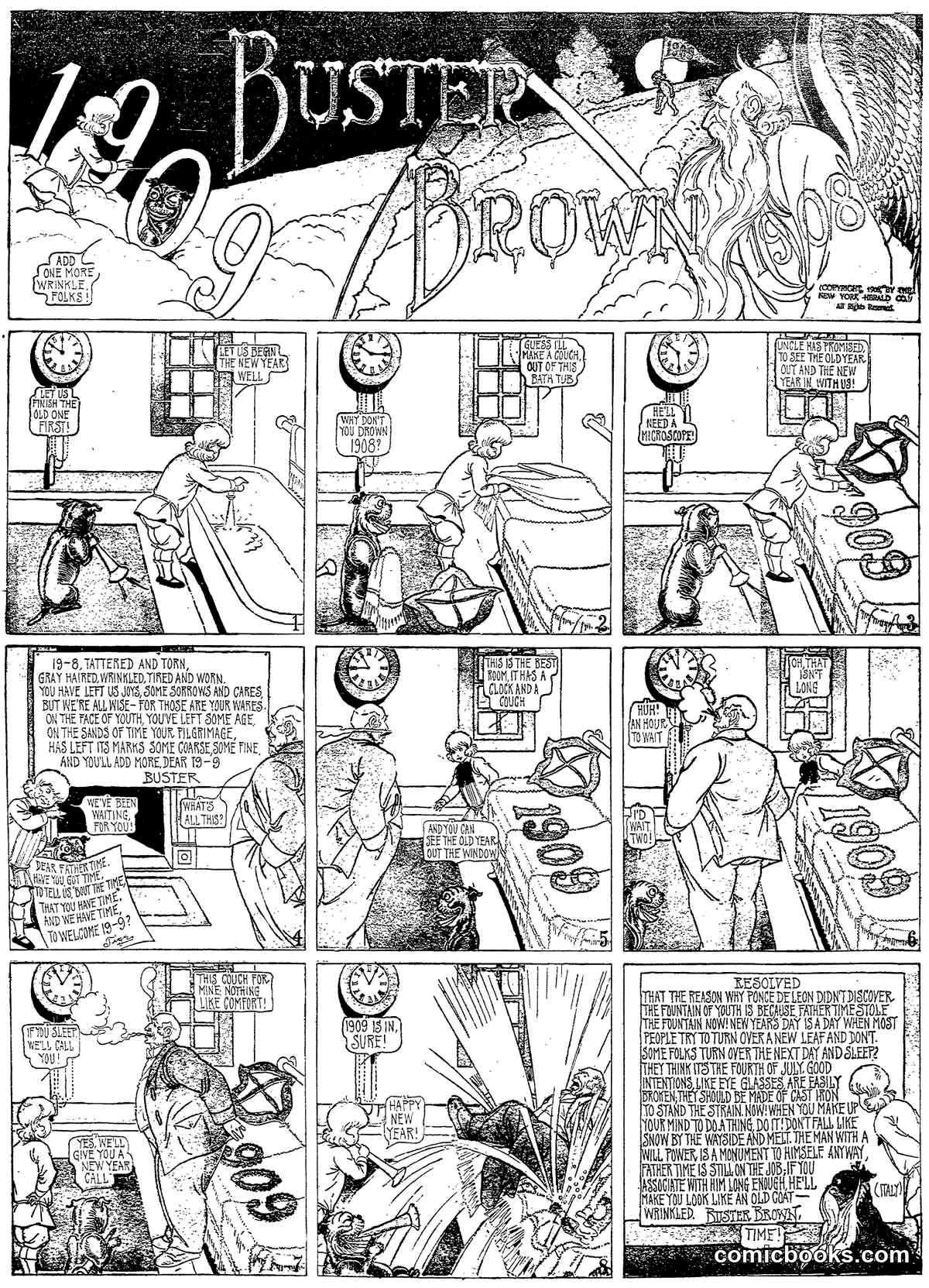 Buster Brown — 1908-12-27