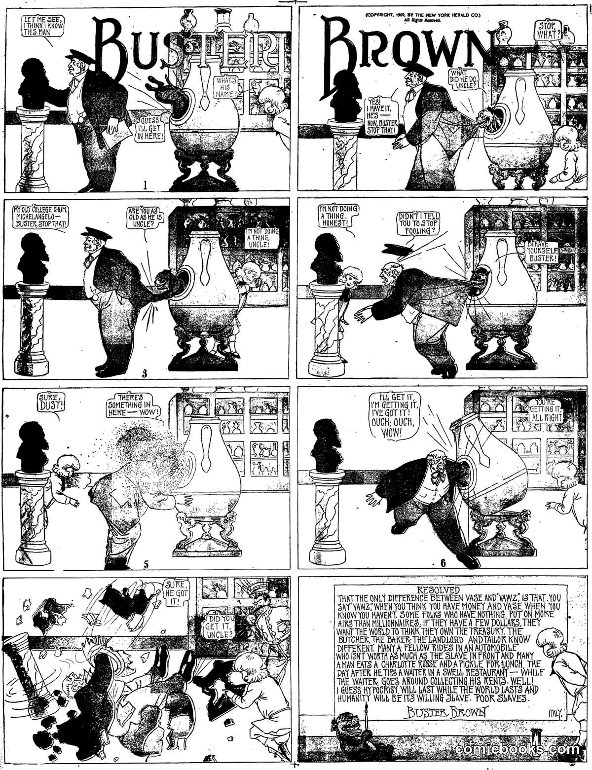 Buster Brown — 1909-01-03